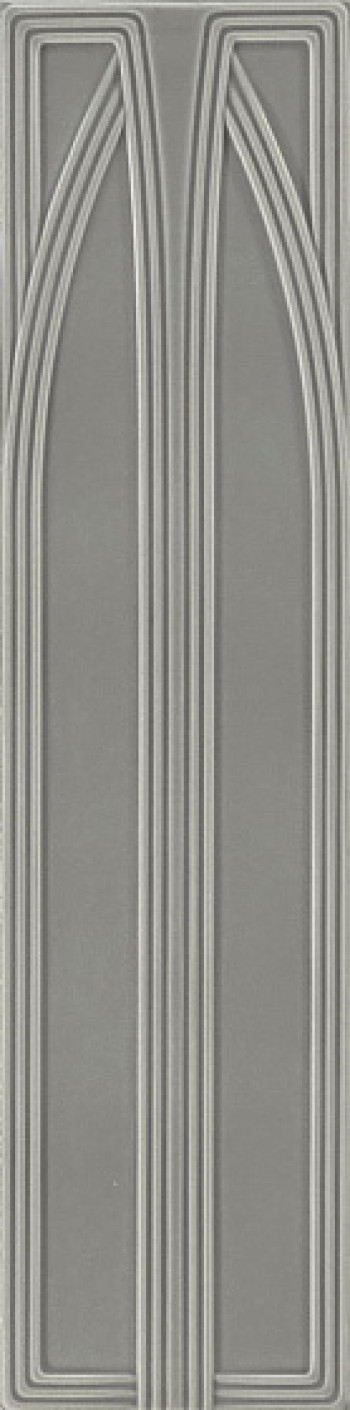 Плитка декор 80x20 Epoque Belvedere Grey Craquele BEL4 Ceramiche Grazia