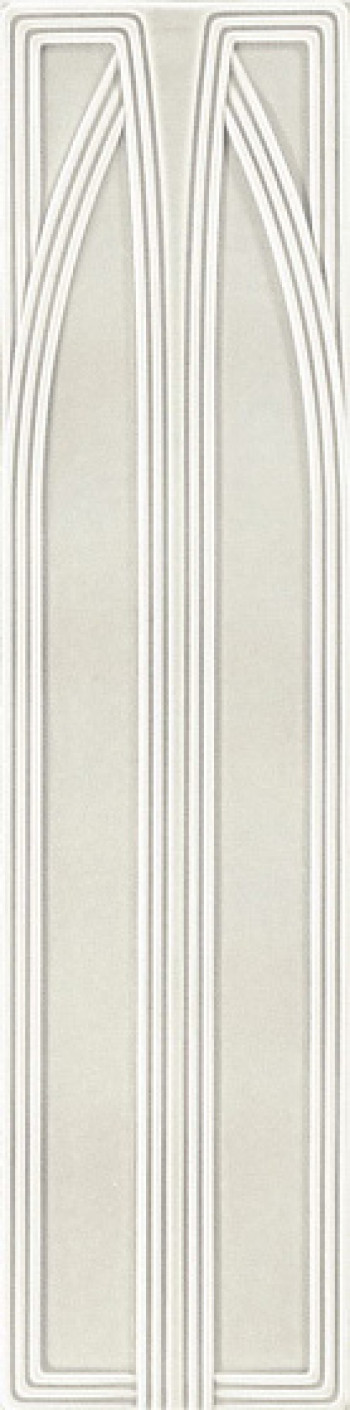 Плитка декор 80x20 Epoque Belvedere Bianco Craquele BEL5 Ceramiche Grazia