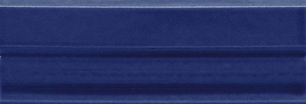Плитка бордюр 20x6.5 Epoque Finale Cobalt Craquele FIE9 Ceramiche Grazia