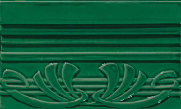 Плитка бордюр 20x12 Epoque Terminale Deco Bottle Craquele TED6 Ceramiche Grazia