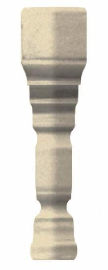 Специальный элемент 12x2 Epoque Внешний угол Ang. Terminale Deco Ivory Craquele TEAD2 Ceramiche Grazia