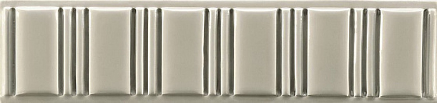 Плитка бордюр 26x6.5 Formae Pantheon Ecru PA6 Ceramiche Grazia