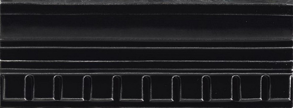 Плитка бордюр 26x10 Formae Fidia Ebony FI2 Ceramiche Grazia