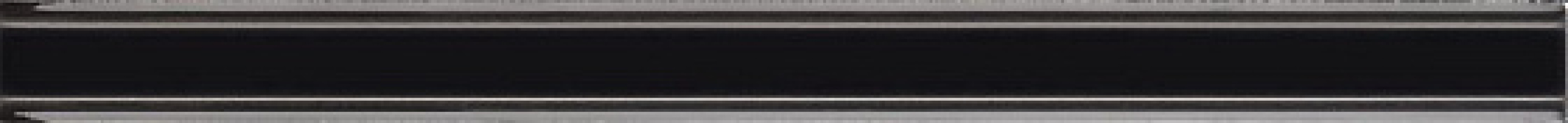 Плитка бордюр 26x2 Formae Matita Capitello Ebony MAT200 Ceramiche Grazia