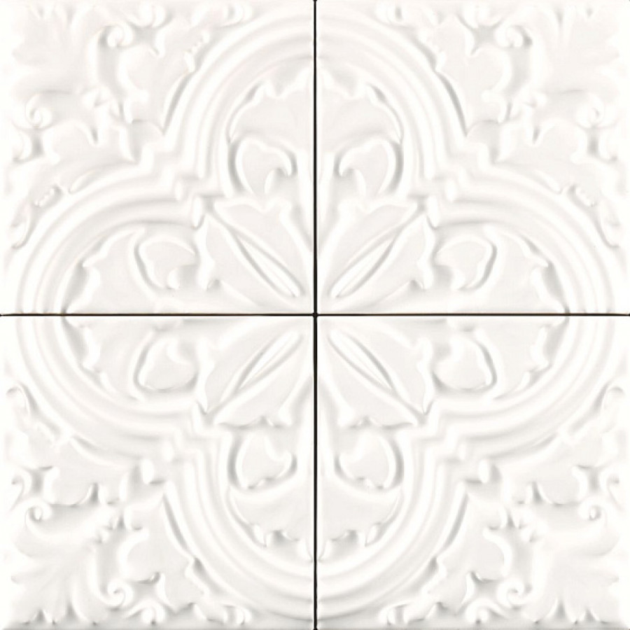 Плитка настенная 13x13 Formelle Algarve Bianco ALGA1 Ceramiche Grazia