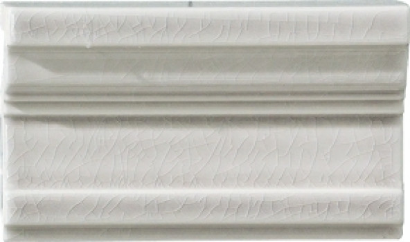 Плитка бордюр 13x7.5 Essenze Plus Capitello Argento Cr. CAP011 Ceramiche Grazia