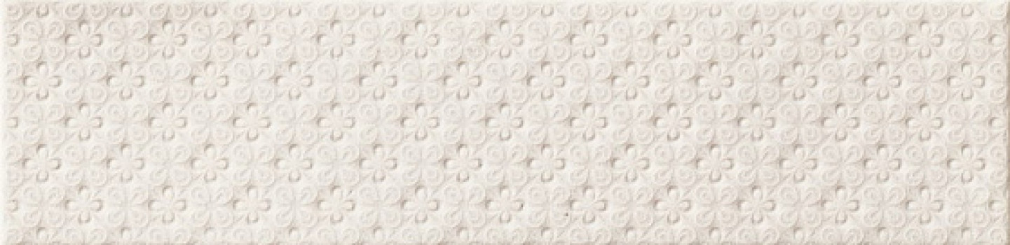 Плитка настенная 56x14 Impressions Bloom White BLO100 Ceramiche Grazia