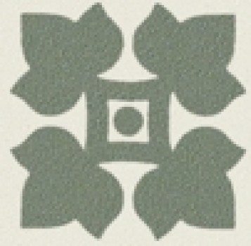 Плитка декор напольная 4x4 Old England Tozzetto Dec ED Bath OEED4 Ceramiche Grazia