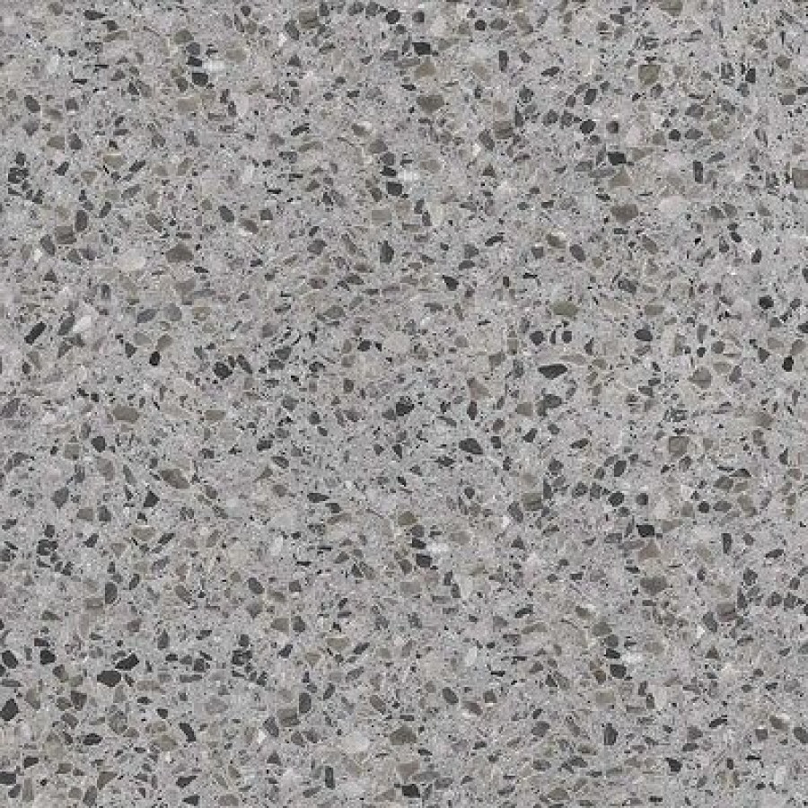 Плитка 76x76 10мм Terrazzo Grey Lappato 12574629 лаппатированная серый камень, терраццо Casalgrande Padana