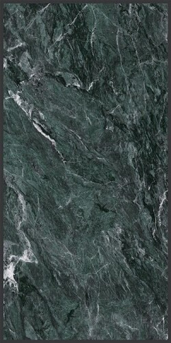 Плитка 240x120 6мм Policroma Corn Alpi Mat R 764091 матовая зеленый мрамор Cedit