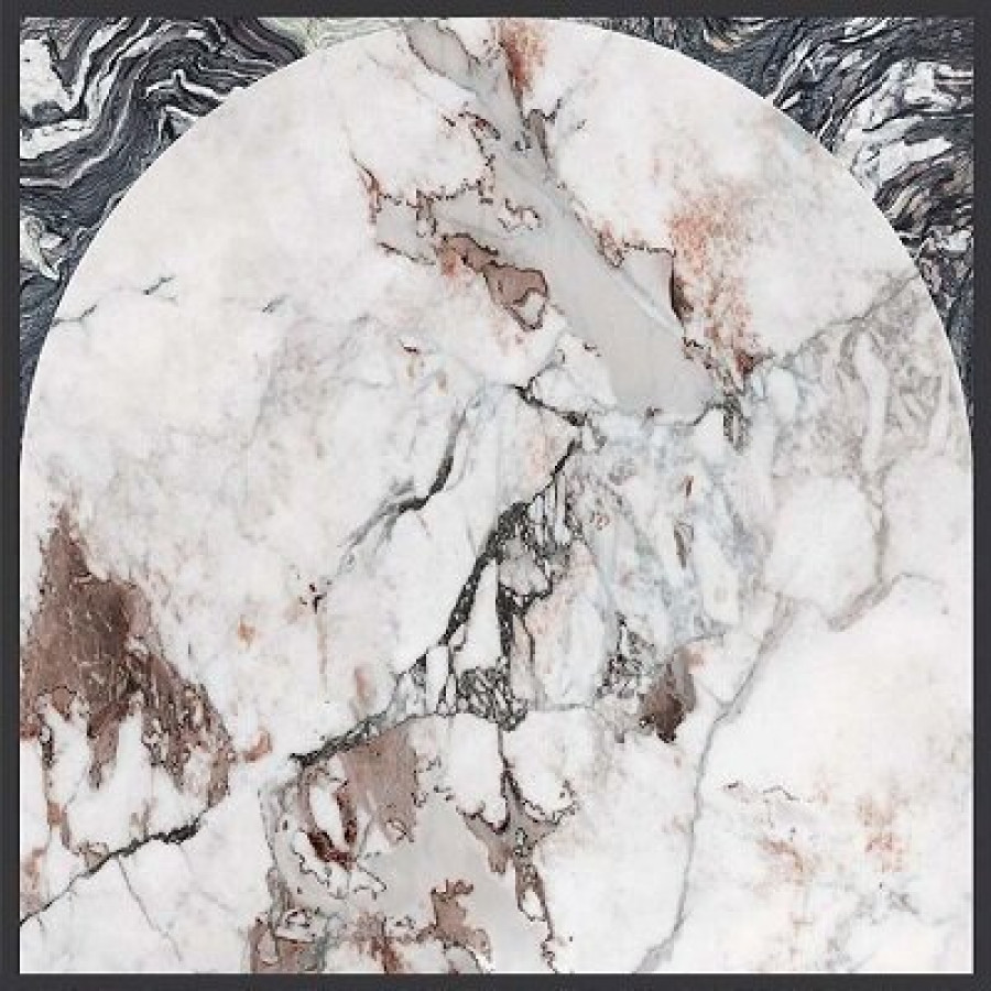 Плитка 120x120 6мм Policroma Arco Brec-Cip Mat 120X120R 764114 матовая мультиколор камень, мрамор Cedit