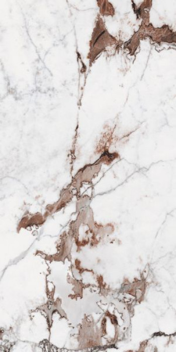 Плитка 120x60 6мм Policroma Breccia Glo Ret 764084 глянцевая белый мрамор Cedit