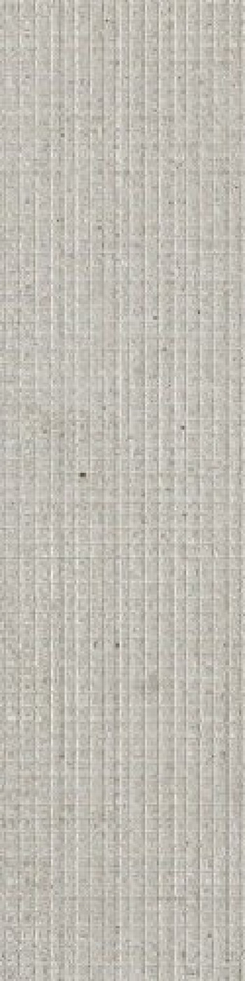 Плитка 80x20 9мм Traccia Ret 752722 с рельефом серый бетон, цемент Cedit