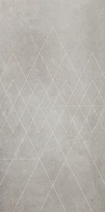 Плитка 240x120 6мм Trama 1 A1 Ret 752728 матовая серый бетон, цемент Cedit