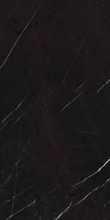 Плитка 240x120 6мм Chimera Empatia Nero Glo 120X240R 769424 глянцевая черный мрамор Cedit