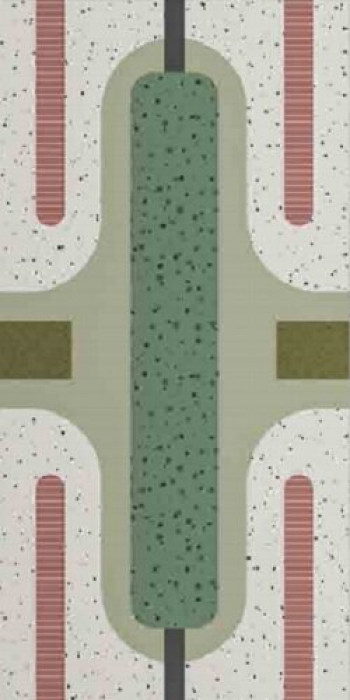 Плитка 120x60 6мм Chimera Deccol Bianco Matte 769494 матовая белый терраццо Cedit