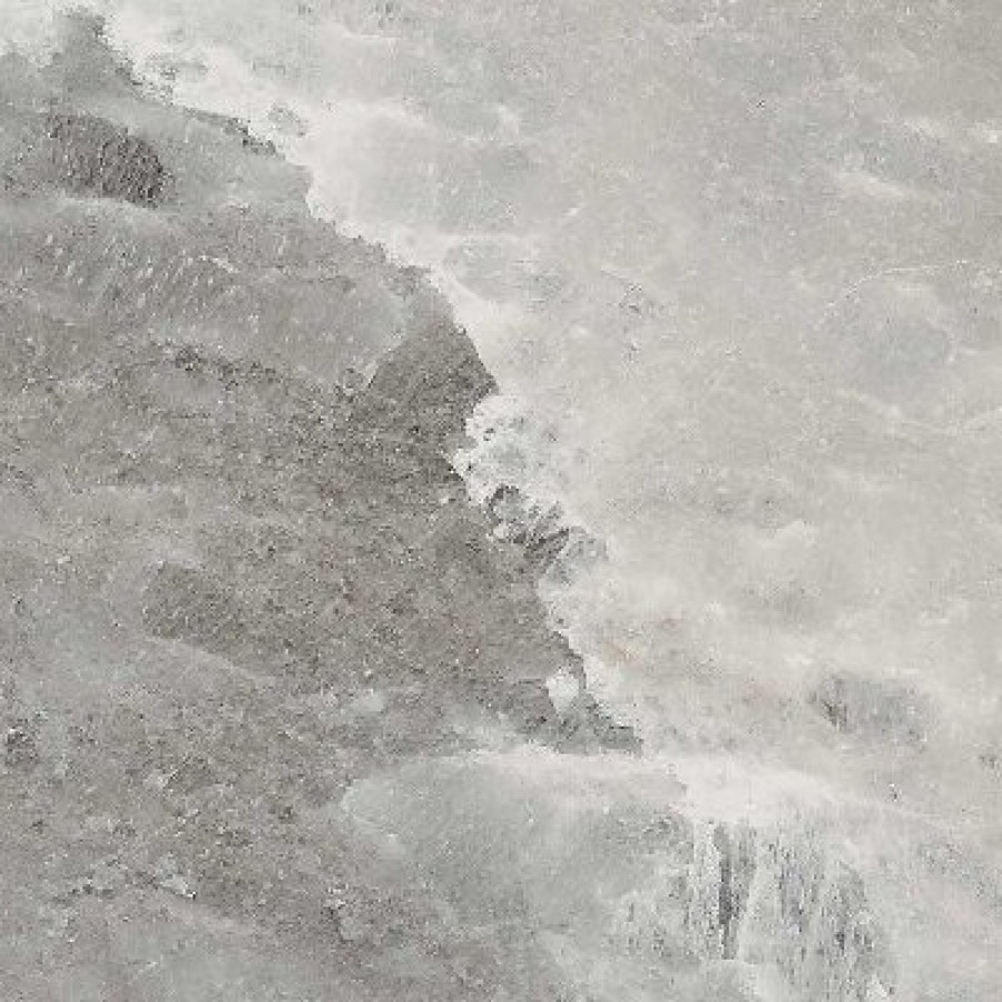 Плитка 60x60 9мм Rock Salt Celtic Grey Luc Ret 765895 глянцевая серый камень, мрамор Cerim