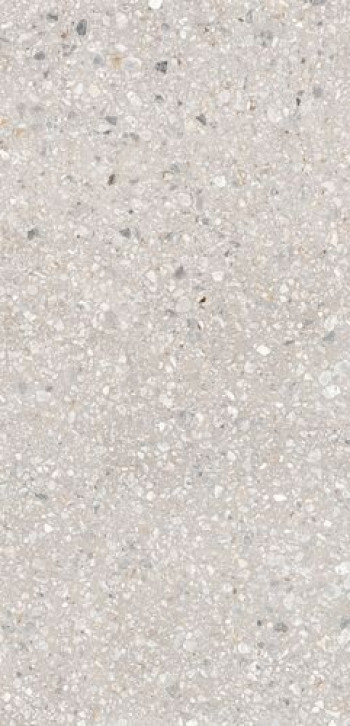 Плитка 120x60 6мм Match Up Cep Sugar Mix Glo 60X120R 772308 глянцевая серый камень, терраццо Cerim