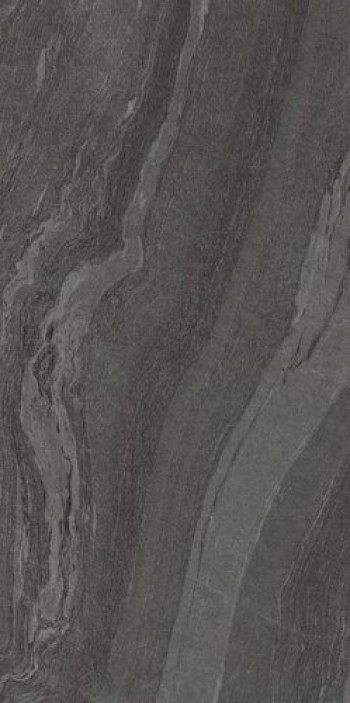 Плитка 120x60 9мм Woodslate Life Bark Matt Ret 776454 матовая черный камень Cerim