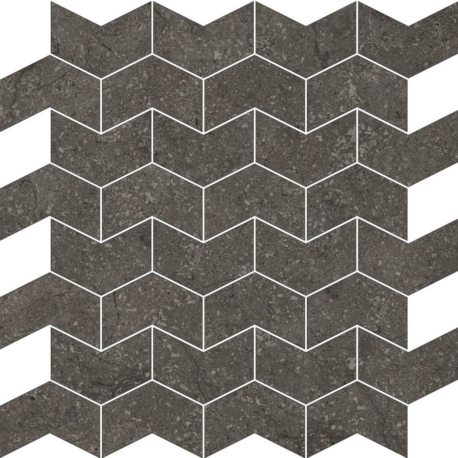 Плитка 32x30 6мм Stone Life Sketch Graphit 779351 матовая Cerim