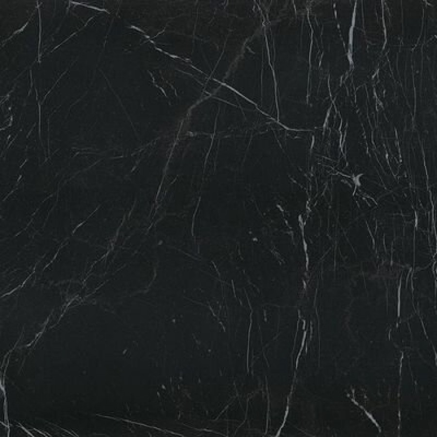 Плитка Roma Diamond Nero Reale Brill Fpxe глянцевая черный мрамор 80x80 Fap Ceramiche