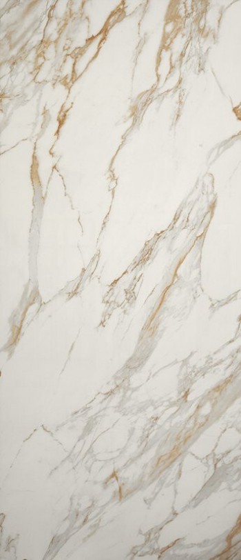 Плитка Roma Gold Calacatta Oro Brillante Fpzo глянцевая белый мрамор 278x120 Fap Ceramiche