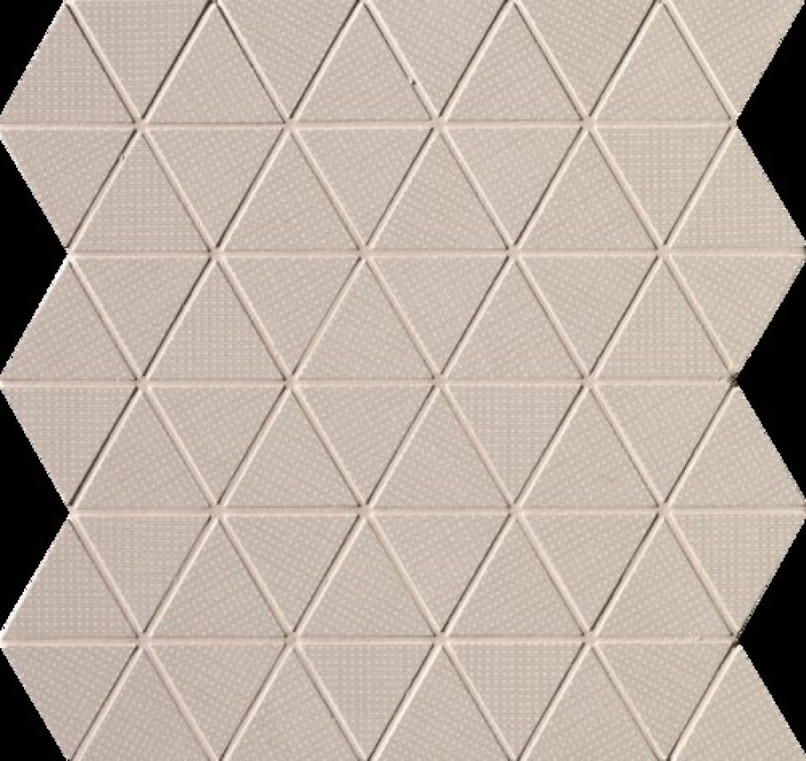Плитка Pat Rose Triangolo Mosaico Foed розовый 31x31 9мм Fap Ceramiche