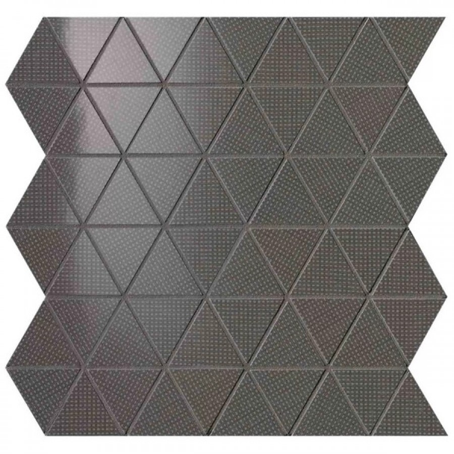 Плитка Pat Chocolate Triangolo Mosaico Foea коричневый 31x31 9мм Fap Ceramiche