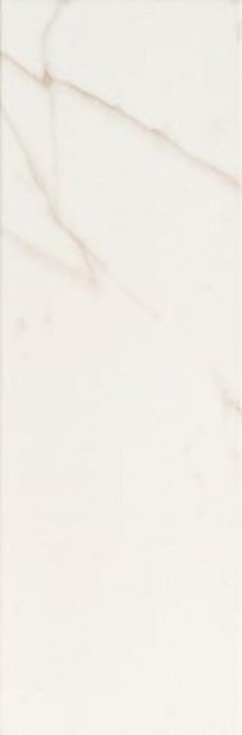 Плитка Roma Diamond 25 Calacatta Brillante Fndv глянцевая белый мрамор 75x25 9мм Fap Ceramiche