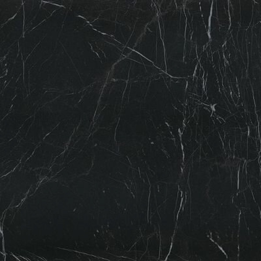 Плитка 80x80 Roma Diamond Nero Reale Brill Fpxe глянцевая черный мрамор Fap Ceramiche