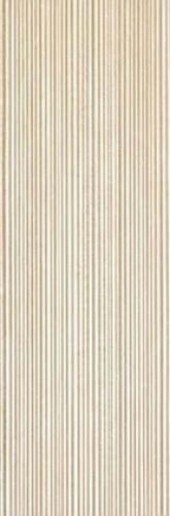 Плитка 75x25 9мм Roma 25 Filo Travertino Frer с рельефом бежевый мрамор Fap Ceramiche