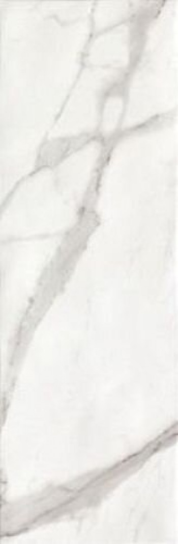 Плитка 75x25 9мм Roma 25 Statuario Frga матовая белый мрамор Fap Ceramiche