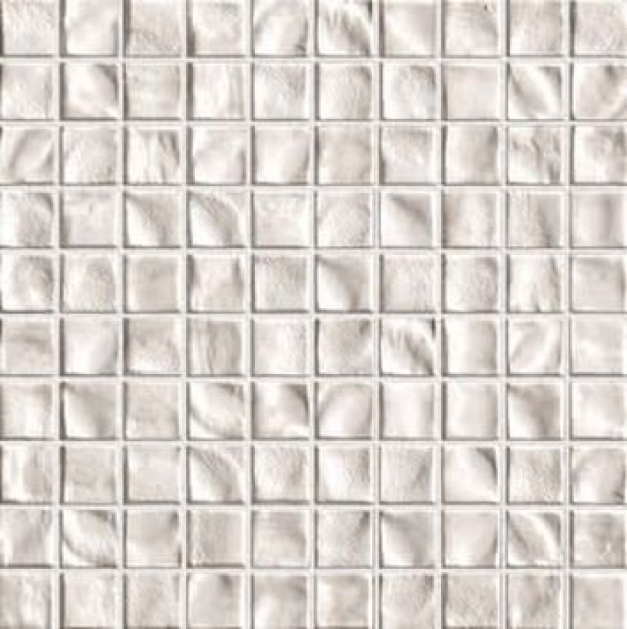 Плитка 31x31 9мм Roma Natura Calacatta Mosaico Flth матовая белый мрамор Fap Ceramiche