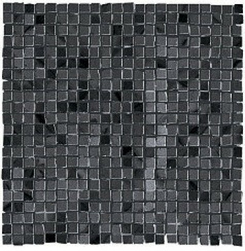 Плитка 30x30 9мм Roma Grafite Micromosaico Flyq черный Fap Ceramiche