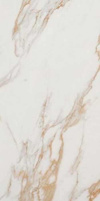 Плитка 120x60 Roma Gold Calacatta Oro Brill Fpz1 глянцевая белый мрамор Fap Ceramiche