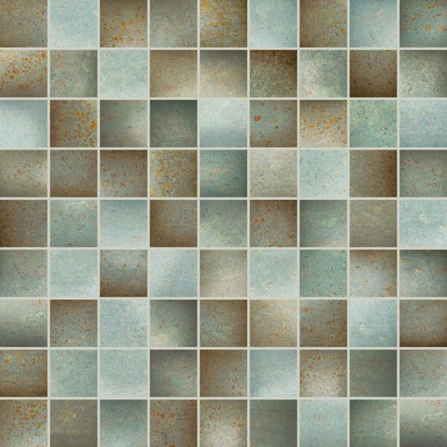 Плитка 31x31 Oxide Deco Flame Mosaico Ftct Fap Ceramiche