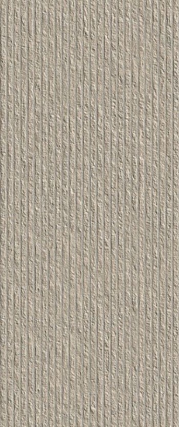 Плитка Nobu Row Grey Matt Frxq с рельефом, 3d серый камень 120x50 Fap Ceramiche