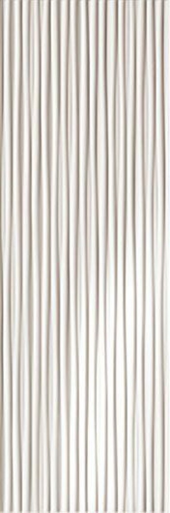 Плитка Lumina 75 Line White Gloss Fk1C белый 75x25 9мм Fap Ceramiche