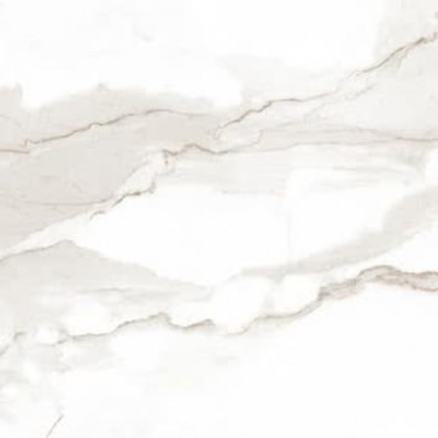 Плитка Roma 75 Calacatta Lux Flq4 сатинированная белый 75x75 10мм Fap Ceramiche