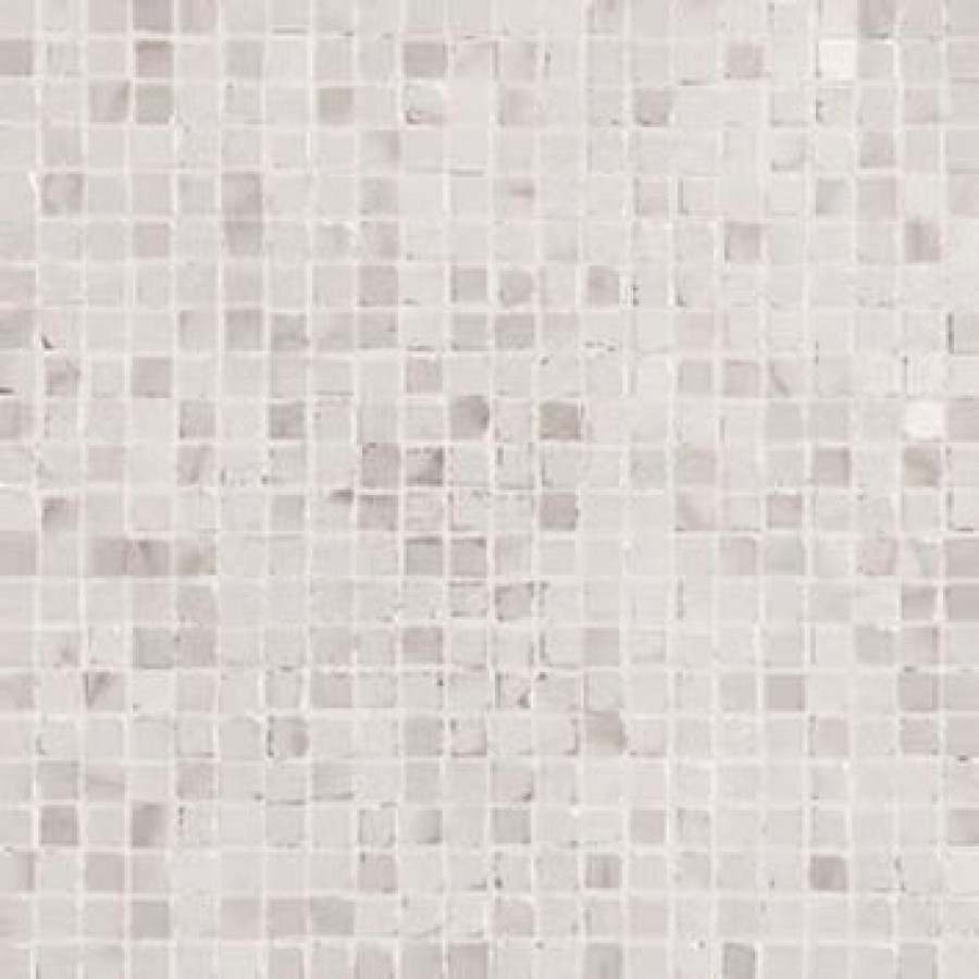 Плитка Roma Calacatta Micromosaico Flyp матовая белый мрамор 30x30 9мм Fap Ceramiche