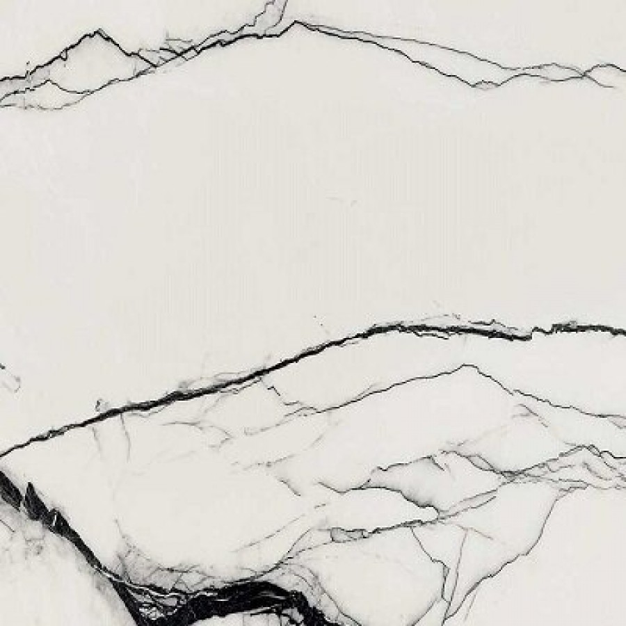Плитка B&w Marble Breach R9 Nat Rett 766598 матовая белый мрамор 60x60 9мм Floor Gres
