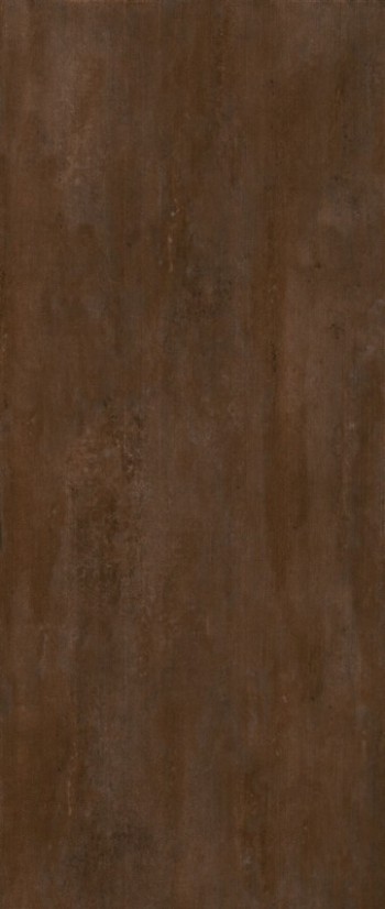 Плитка Metal Corten Stu Rett 780668 матовая коричневый металл 300x120 3мм Florim Skin