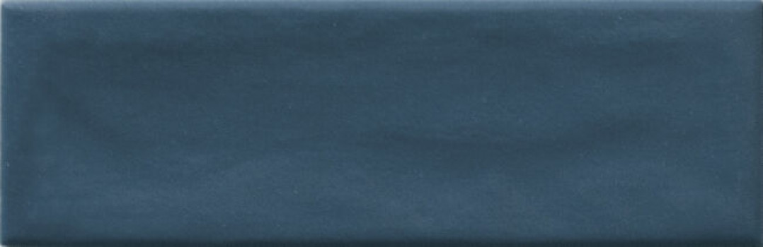 Плитка Glint Blue Matt 37828 матовая синий однотонная 15x5 Harmony