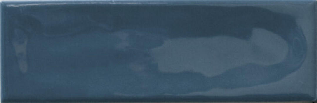 Плитка Glint Blue 37822 глянцевая синий однотонная 15x5 Harmony