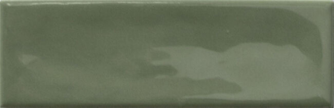 Плитка Glint Green 37820 глянцевая зеленый однотонная 15x5 Harmony