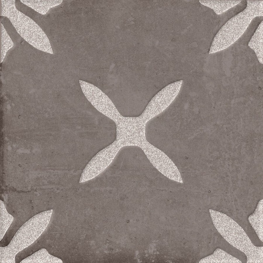 Плитка Pangea Chocolate Flower Lt 40457 коричневый с рисунком, краска, штукатурка 22x22 Harmony