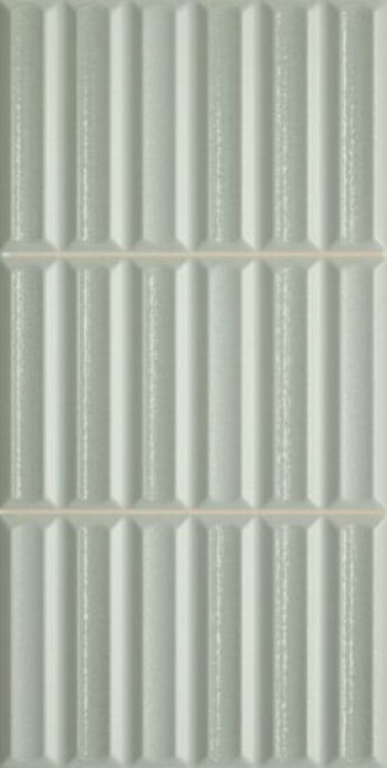 Плитка 40x20 Moves Green 36411 матовая зеленый однотонная Harmony