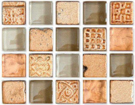 Мозаика 30x30 8мм Louvre 15, Стекло Камень Керамика Louvre 15 камень Irida