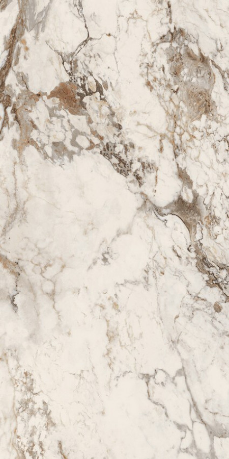 Плитка 120x60 9мм Interno4 Breccia Tortona Lappato Eb1D глянцевая белый мрамор Keope Ceramiche