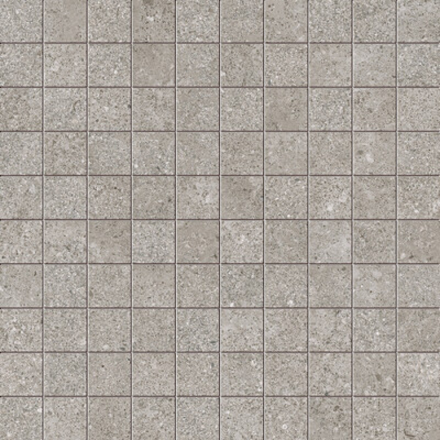 Плитка 30x30 9мм Brystone Grey Mosaico R9 Ass Dym1 Keope Ceramiche